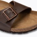 Шльопанці BIRKENSTOCK Madrid BF Narrow dark brown 7