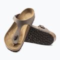 Шльопанці BIRKENSTOCK Gizeh Birkibuc Narrow mocca 5