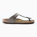 Шльопанці BIRKENSTOCK Gizeh Birkibuc Narrow stone 2