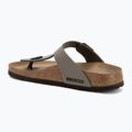 Шльопанці BIRKENSTOCK Gizeh Birkibuc Narrow stone 3