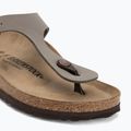 Шльопанці BIRKENSTOCK Gizeh Birkibuc Narrow stone 7
