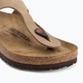 Шльопанці BIRKENSTOCK Gizeh Oiled Leather tabacco brown 7