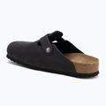 Шльопанці BIRKENSTOCK Boston LEOI Регулярні чорні шльопанці 3