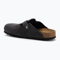 BIRKENSTOCK Boston LEOI Вузькі чорні шльопанці 3
