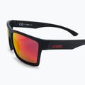 Окуляри сонячні UVEX Lgl 29 black mat/mirror red 53/0/947/2213 4