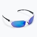Окуляри сонячні UVEX Sportstyle 114 white black mat/mirror blue/litemirror orange/clear 53/0/939/8216