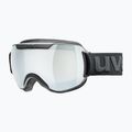 Маска лижна UVEX Downhill 2000 FM black mat/mirror silver/clear 55/0/115/2030 6