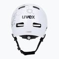 Шолом дитячий UVEX Kid 3 white flower/black 4