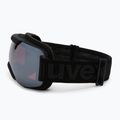 Маска лижна UVEX Downhill 2000 FM black mat/mirror silver/rose 55/0/115/2424 4