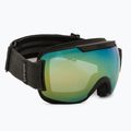 Маска лижна  UVEX Downhill 2000 FM black mat/mirror orange blue 55/0/115/25