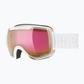 Маска лижна  UVEX Downhill 2000 FM white/mirror pink rose 55/0/115/12 6