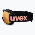 Маска лижна UVEX Downhill 2000 S black mat/mirror rose colorvision yellow 55/0/447/2430 4