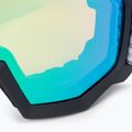 Маска лижна  UVEX Athletic FM black mat/mirror green lasergold lite 55/0/520/22 5