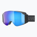 Окуляри лижні UVEX G.gl 3000 TO black matt/mirror blue/lasergold lite/clear 5