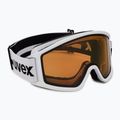Маска лижна  UVEX G.gl 3000 P white mat/polavision brown clear 55/1/334/10