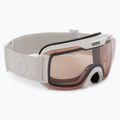 Маска лижна  UVEX Downhill 2000 S V white/mirror silver/variomatic clear 55/0/448/10