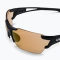 Окуляри велосипедні UVEX Sportstyle 803 R CV V black mat/colorvision litemirror red variomatic 53/2/041/2206 5