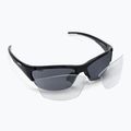 Окуляри сонячні UVEX Blaze III black matt/mirror silver/litemirror orange/clear S5320462210 7