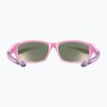 Сонцезахисні окуляри дитячі UVEX Sportstyle 507 pink purple/mirror pink 53/3/866/6616 9
