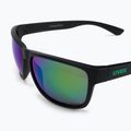 Окуляри сонячні UVEX Lgl 36 CV black mat/colorvision mirror green S5320172295 5