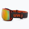 Маска лижна  UVEX Compact FM orange mat/mirror rainbow rose 55/0/130/30 4