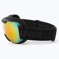 Маска лижна  UVEX Downhill 2000 FM black mat/rainbow rose 55/0/115/26 4
