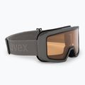 Маска лижна UVEX Saga TO rhino mat/mirror silver/lasergold lite/clear 55/1/351/5030