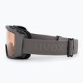 Маска лижна UVEX Saga TO rhino mat/mirror silver/lasergold lite/clear 55/1/351/5030 4