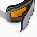Маска лижна UVEX Saga TO rhino mat/mirror silver/lasergold lite/clear 55/1/351/5030 6