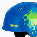 Лижний шолом UVEX Heyya blue splash 7