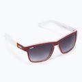 Окуляри сонячні UVEX Lgl 39 red mat white/litemirror silver degrade S5320123816