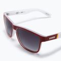 Окуляри сонячні UVEX Lgl 39 red mat white/litemirror silver degrade S5320123816 5