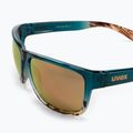 Окуляри сонячні UVEX Lgl 36 CV peacock sand/colorvision mirror champagne S5320174697 5