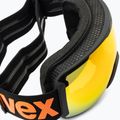 Маска лижна  UVEX Downhill 2100 CV black mat/mirror orange colorvision yellow 55/0/392/24 5