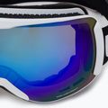 Маска лижна  UVEX Downhill 2100 CV white mat/mirror blue colorvision green 55/0/392/10 5