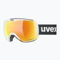 Окуляри лижні UVEX Downhill 2100 CV Race white matt/mirror orange clear