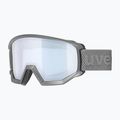 Маска лижна UVEX Athletic FM rhino mat/mirror silver blue 55/0/520/5230 7