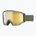 Маска лижна  UVEX Athletic FM croco mat/mirror gold lasergold lite 55/0/520/80 6
