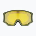 Маска лижна  UVEX Athletic FM croco mat/mirror gold lasergold lite 55/0/520/80 7