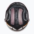 Шолом гірськолижний дитячий UVEX Rocket Visor Jr pink confetti matt/mirror silver/lasergold lite 5