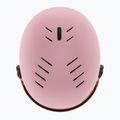 Шолом гірськолижний дитячий UVEX Rocket Visor Jr pink confetti matt/mirror silver/lasergold lite 6