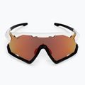 Окуляри велосипедні UVEX Sportstyle 228 white black/mirror red 53/2/067/8206 3