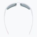 Окуляри велосипедні UVEX Sportstyle 233 P white mat/polavision mirror red 53/2/097/8830 9