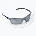 Окуляри сонячні UVEX Sportstyle 114 rhino deep space mat/litemirror silver/litemirror orange/clear 53/0/939/5416 7