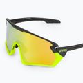 Окуляри велосипедні UVEX Sportstyle 231 black yellow mat/mirror yellow S5320652616 5