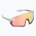 Окуляри велосипедні UVEX Sportstyle 231 silver plum mat/mirror red S5320655316