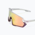 Окуляри велосипедні UVEX Sportstyle 231 silver plum mat/mirror red S5320655316 5