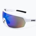 Окуляри велосипедні UVEX Sportstyle 227 white mat/mirror blue S5320668816 5