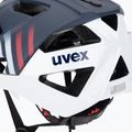 Шолом велосипедний UVEX Quatro CC deep space/white matt 7