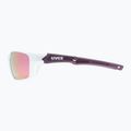 Окуляри велосипедні UVEX Sportstyle 232 P peacock prestige mat/polavision mirror pink S5330028330 6